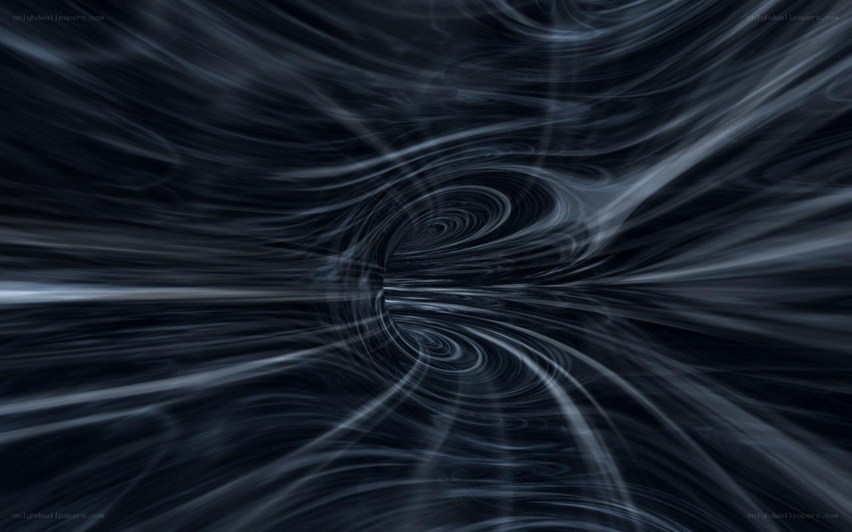 abstract dark tunnel motion