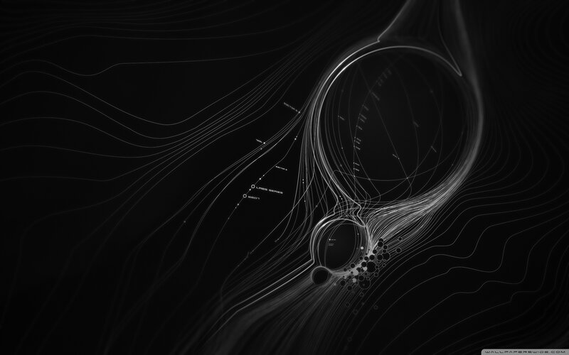 Abstract Data Flow Visualization — Black, Technological