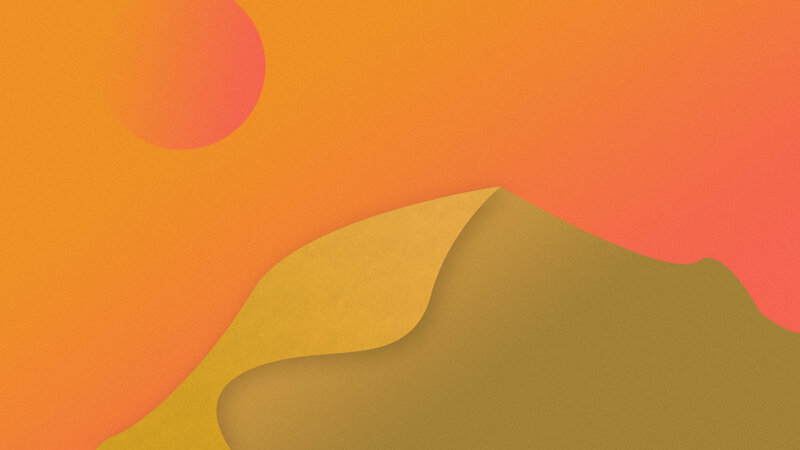 Abstract Desert Landscape