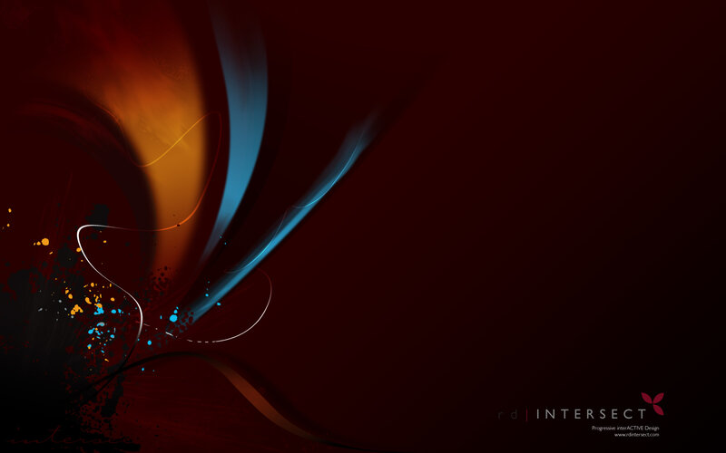 Abstract design with flowing lines