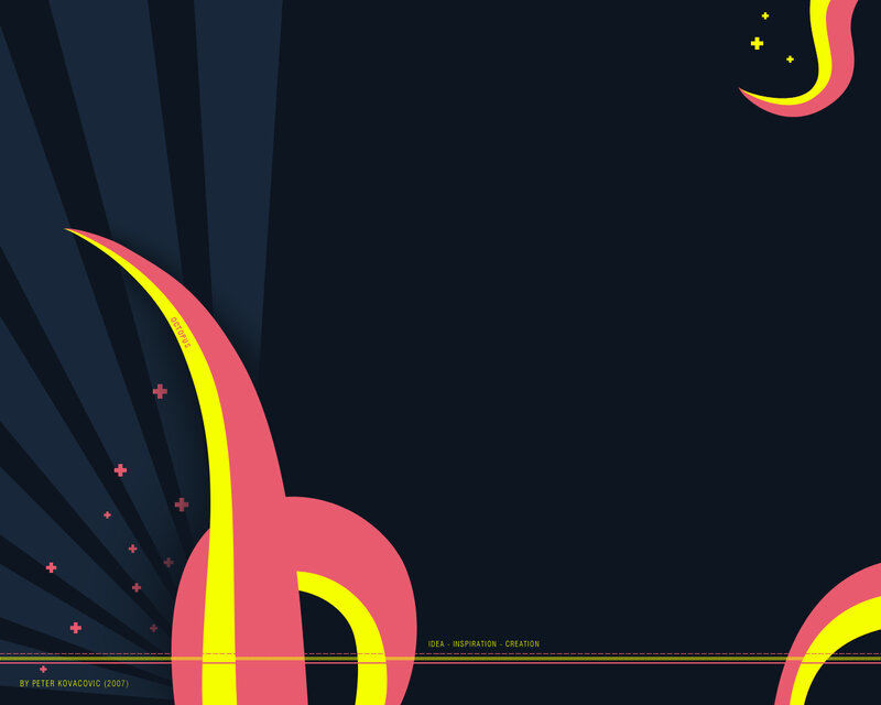 Abstract design with text