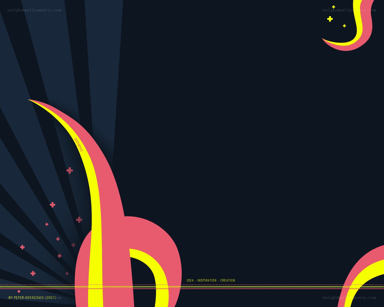 Abstract design with text