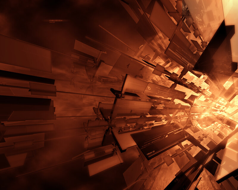 abstract digital architecture