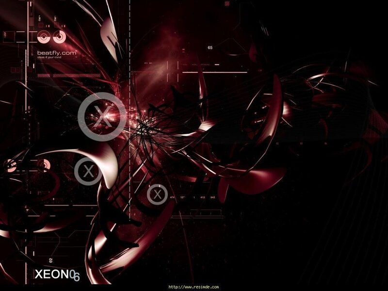 Abstract Digital Art — Black, Dark, Digital Art, Circles