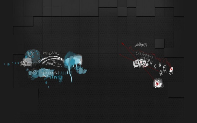 Abstract Digital Art — Black, Dark, Digital Art, Graffiti