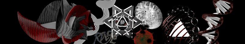 Abstract Digital Art — Black, Dramatic, Digital Art, Dna Helix