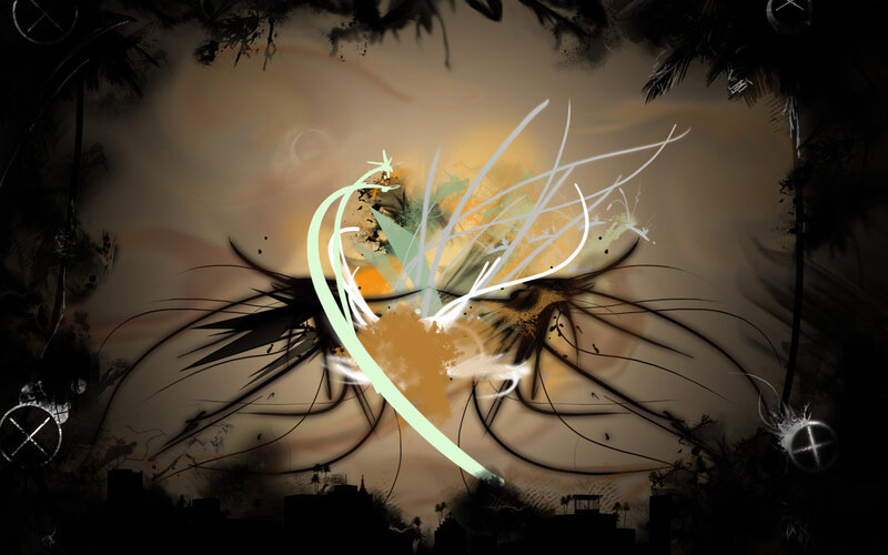 Abstract Digital Art — Black, Dramatic, Night, Digital Art