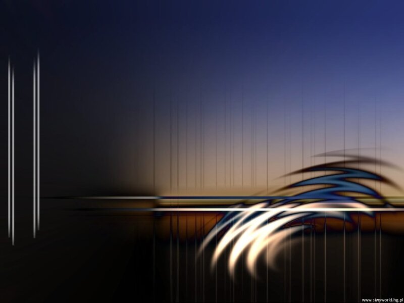Abstract Digital Art — Blue, Calm