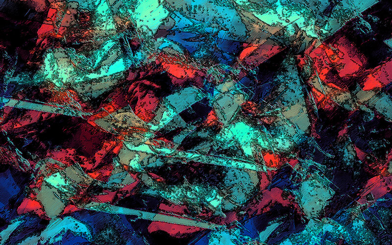 abstract digital art collage