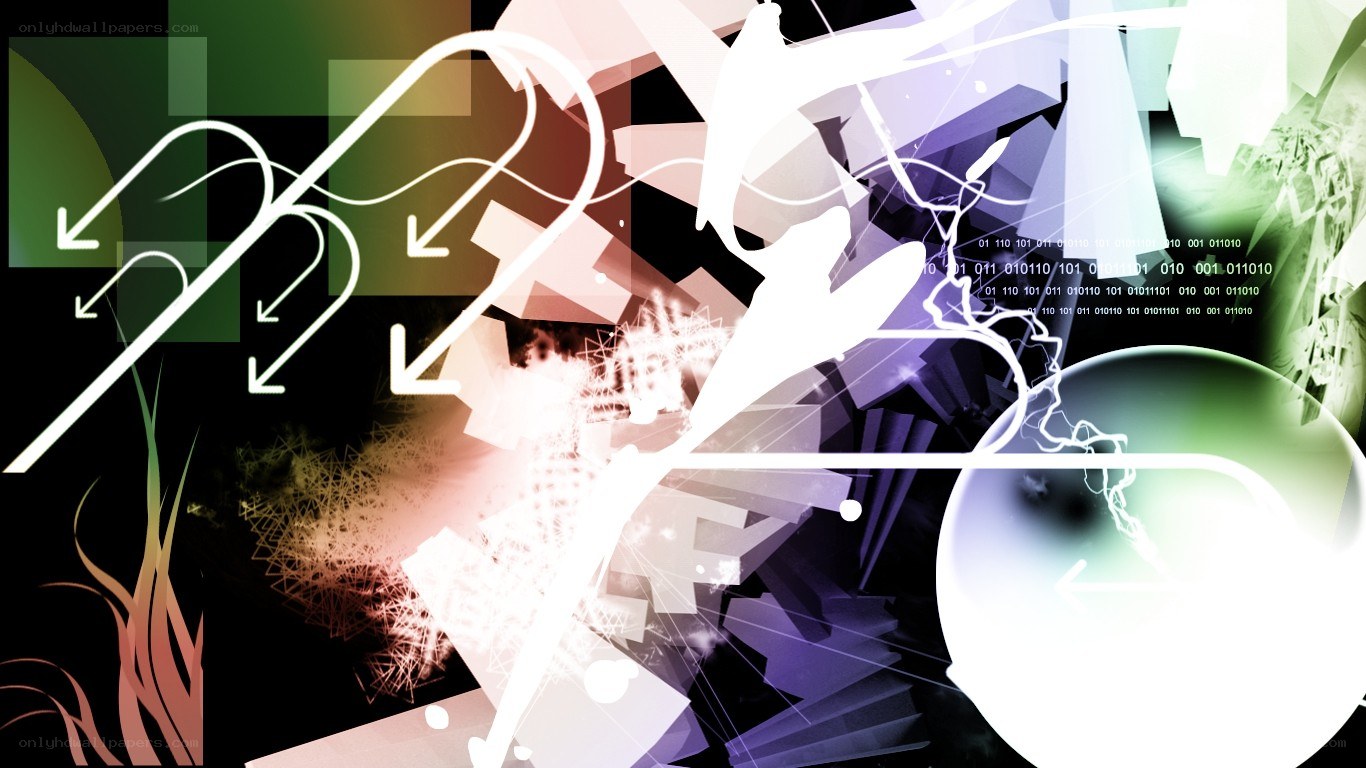 abstract digital art collage