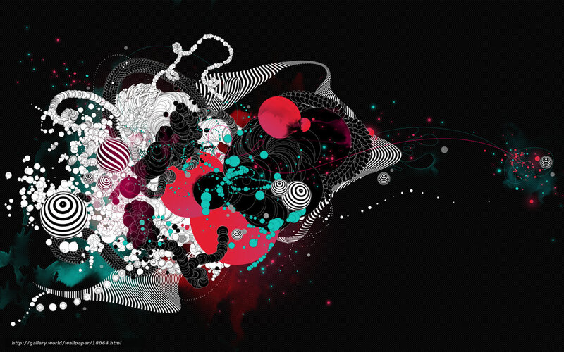 abstract digital art composition