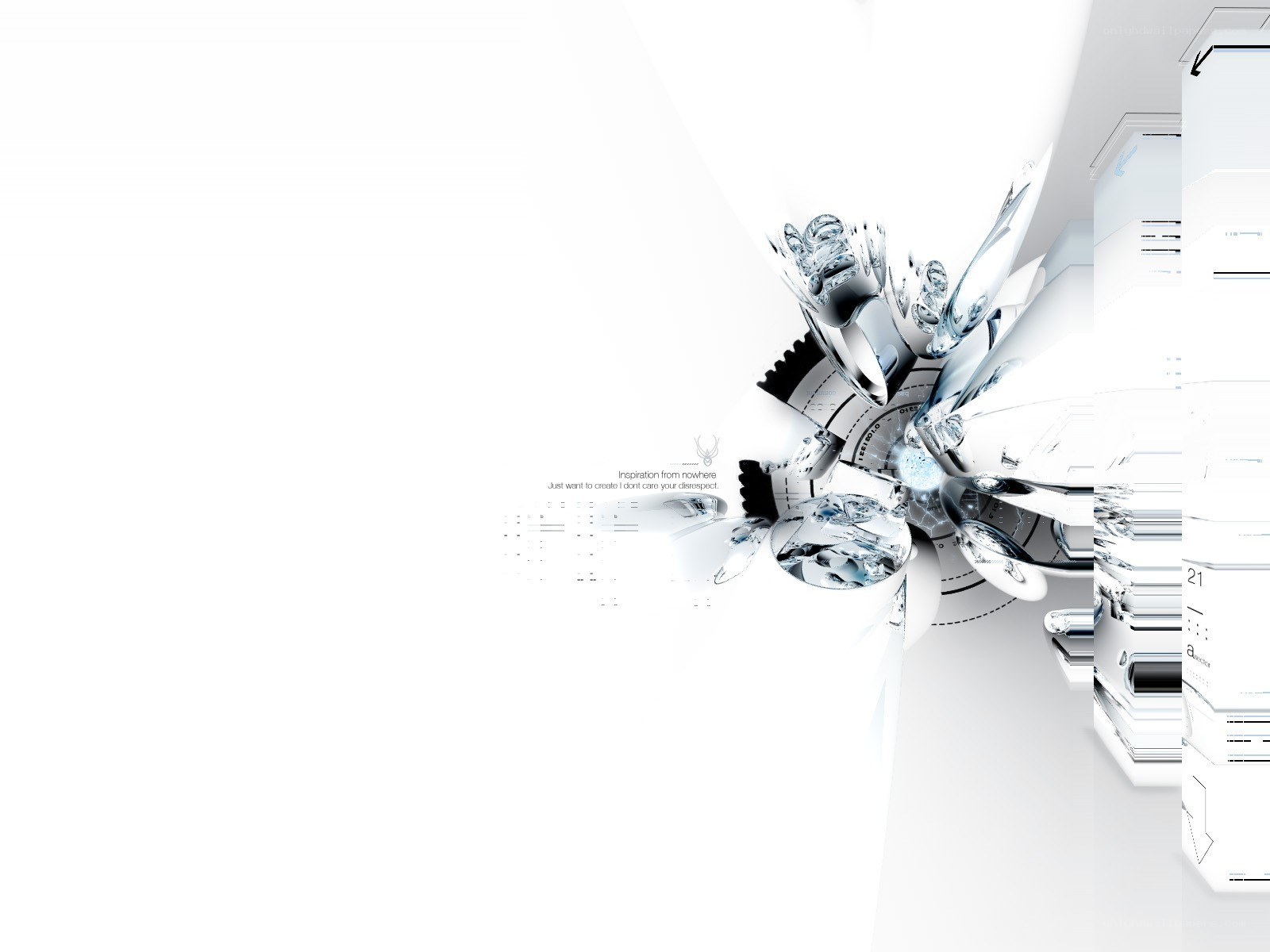 abstract digital art composition