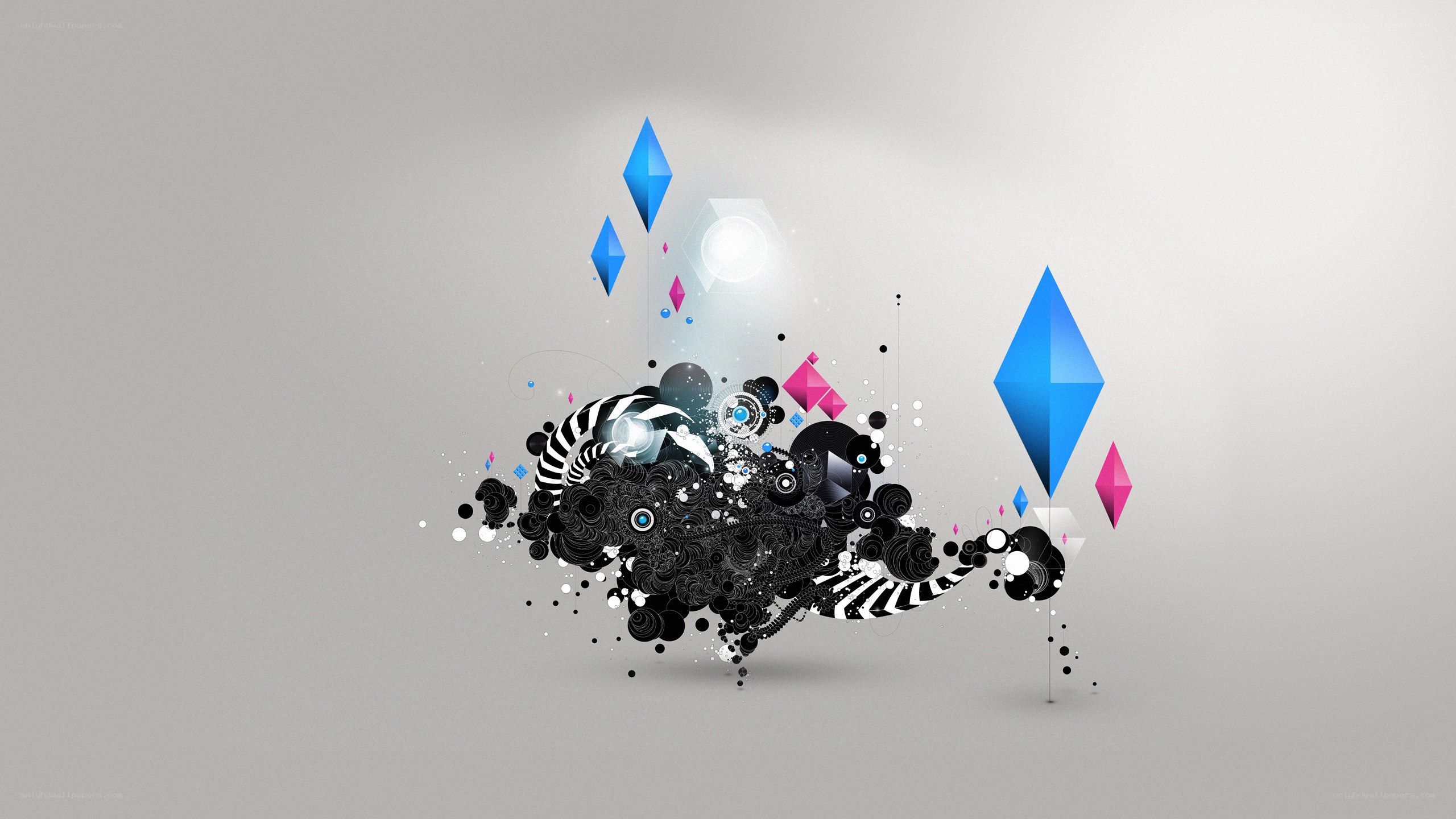 abstract digital art composition