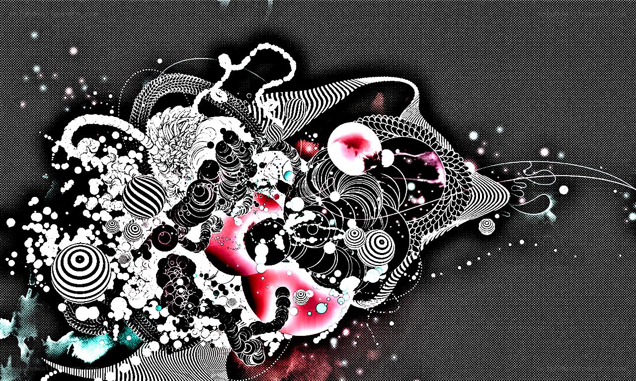 abstract digital art composition