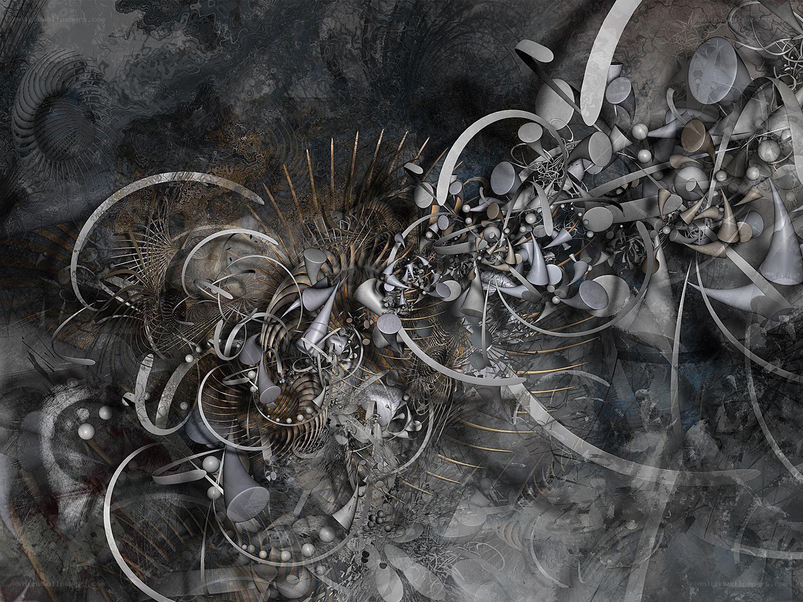 abstract digital art composition