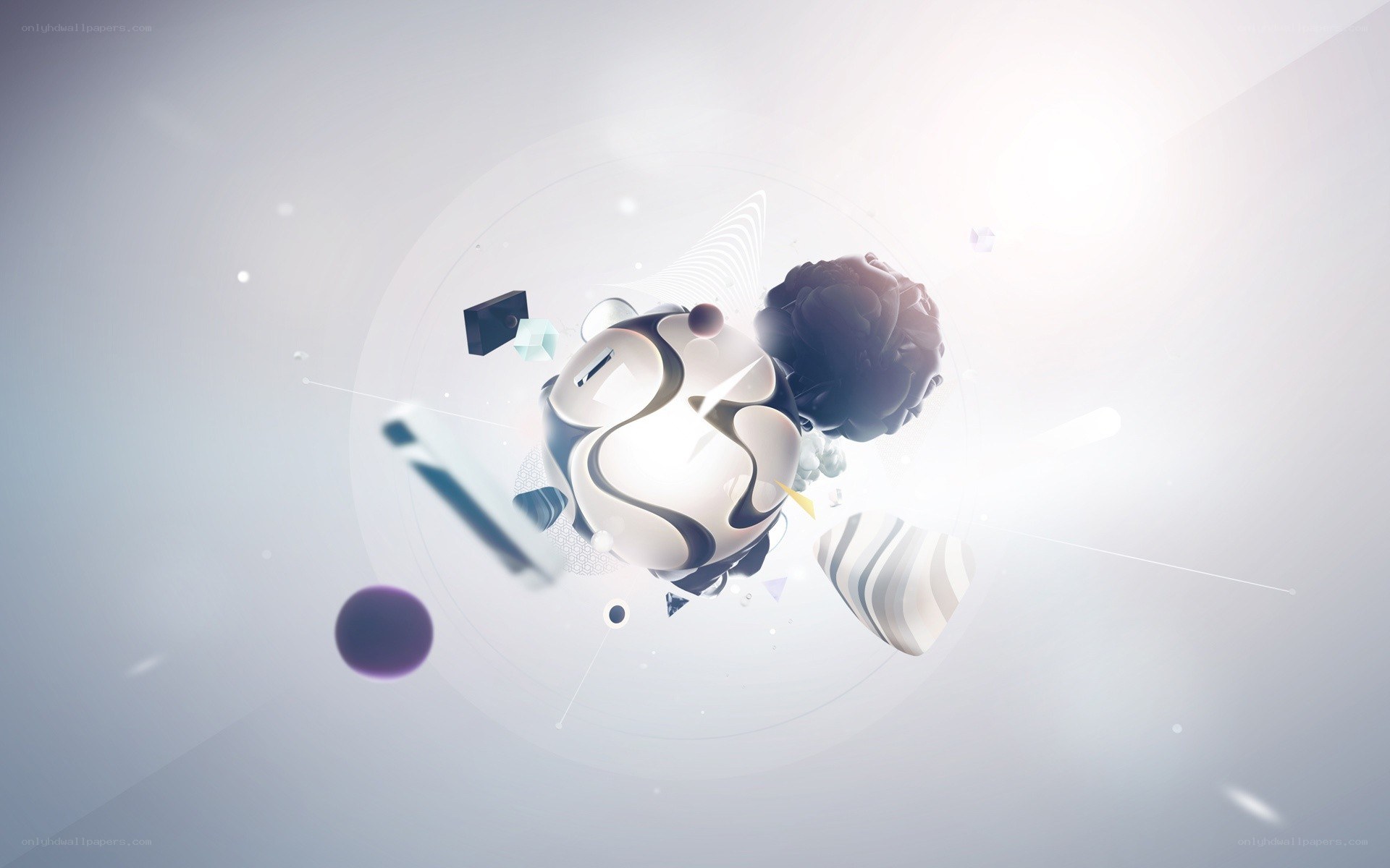 abstract digital art composition