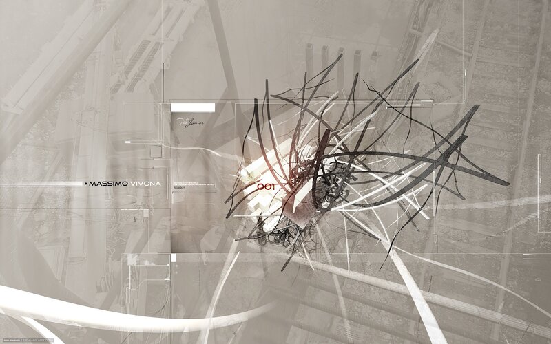 Abstract Digital Art — Gray, Dramatic