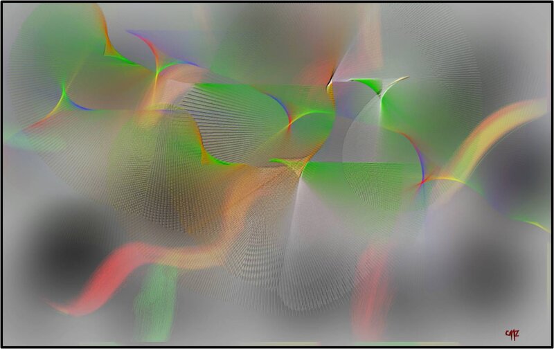 Abstract Digital Art — Green, Ethereal