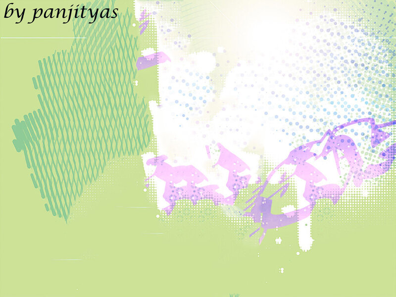 Abstract Digital Art — Green
