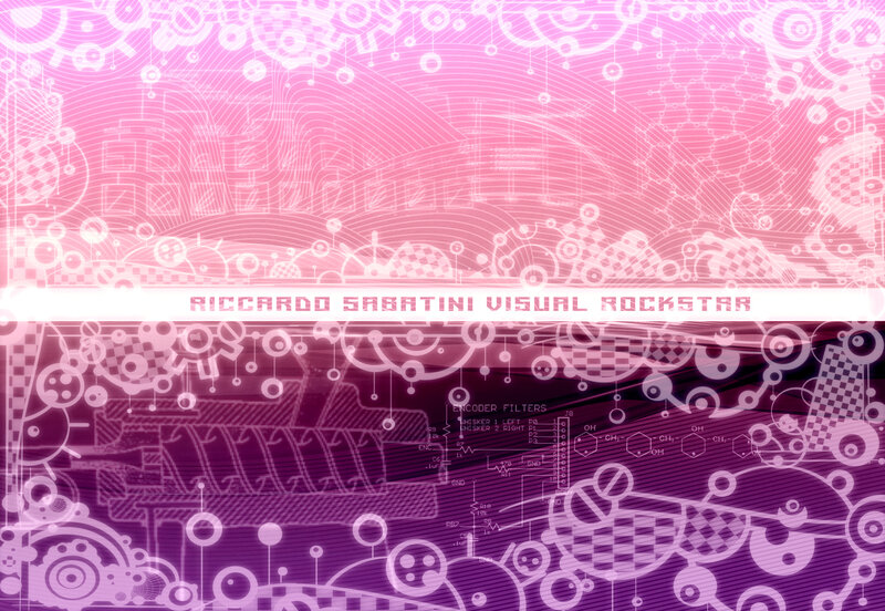 Abstract Digital Art — Pink, Futuristic