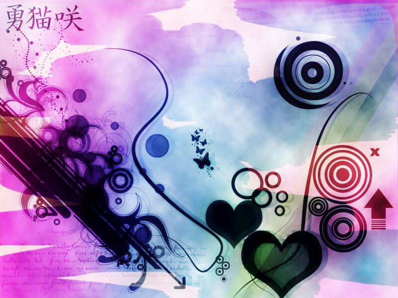 Abstract Digital Art — Purple, Dreamy
