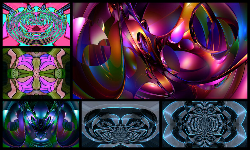 Abstract Digital Art — Purple, Hypnotic, Digital Art