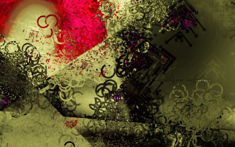 Abstract Digital Art — Red, Chaotic, Digital Art