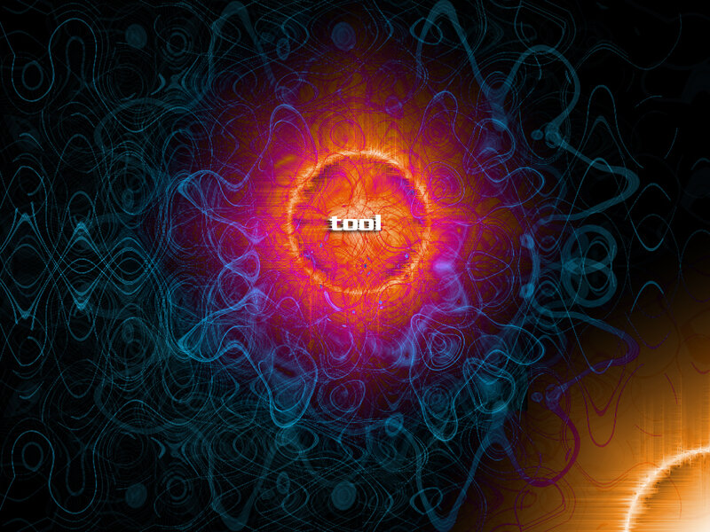 abstract digital art with central glow