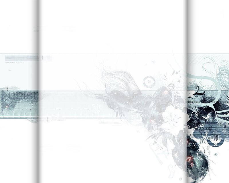 abstract digital art with floral elements