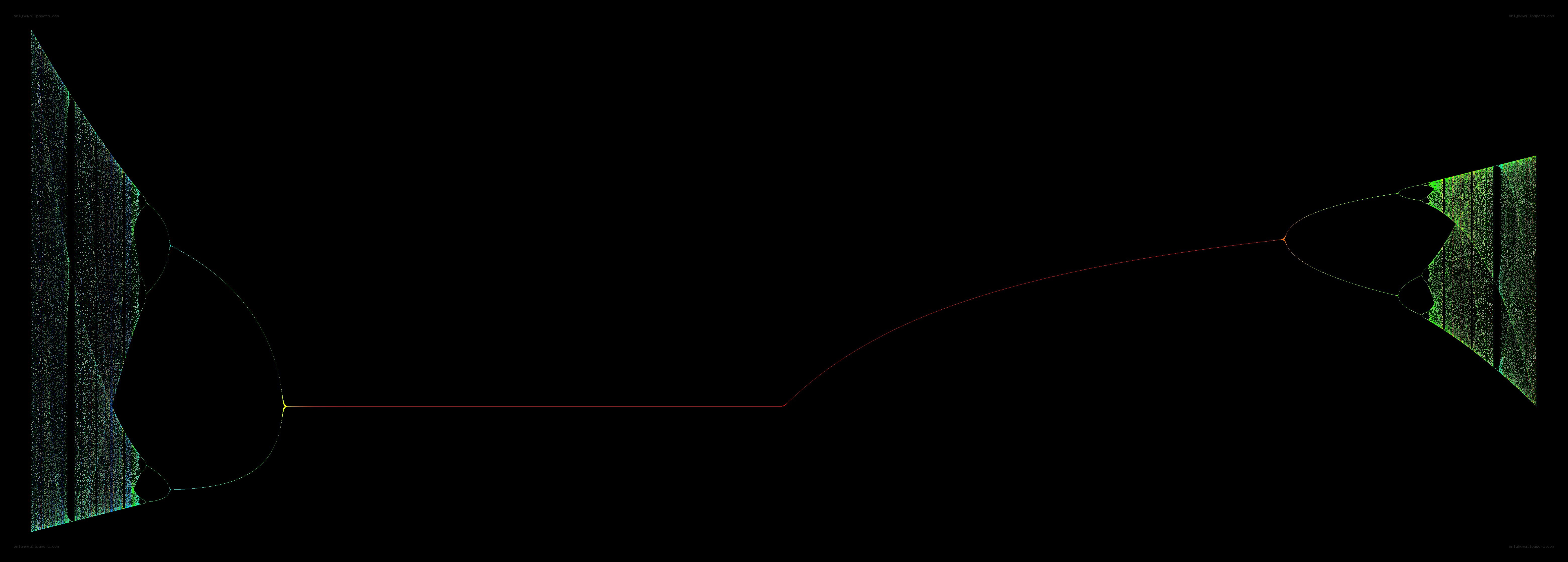 abstract digital art with glowing lines