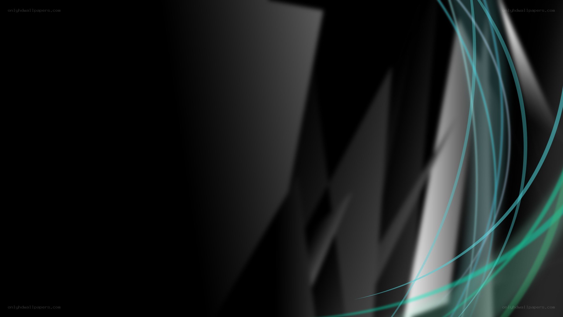 abstract digital art with glowing lines
