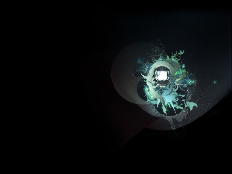 abstract digital art with helmet