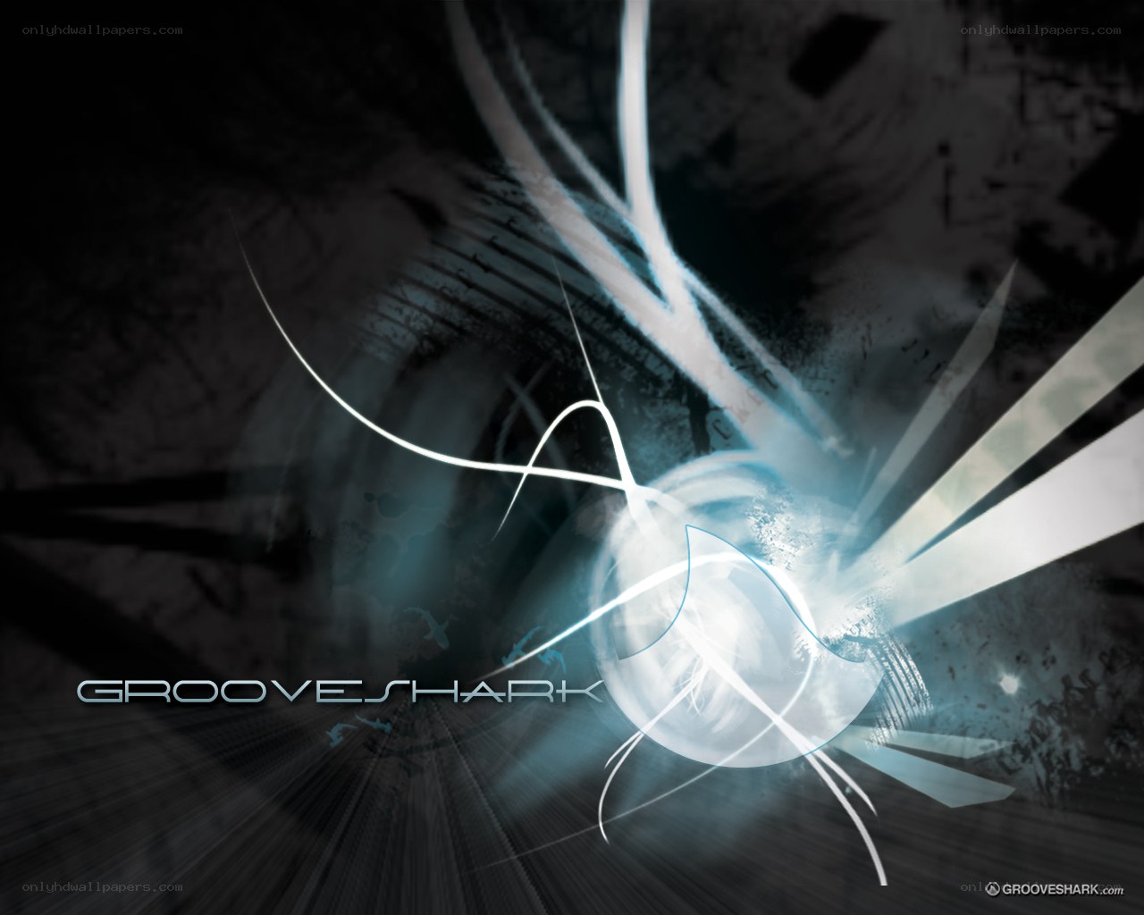 abstract digital art with light effects