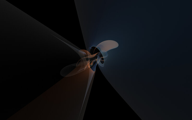 abstract digital art with light patterns