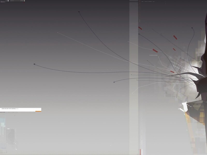 abstract digital art with lines