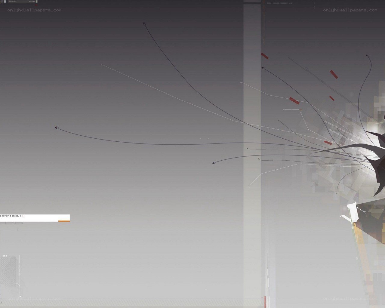 abstract digital art with lines and shapes