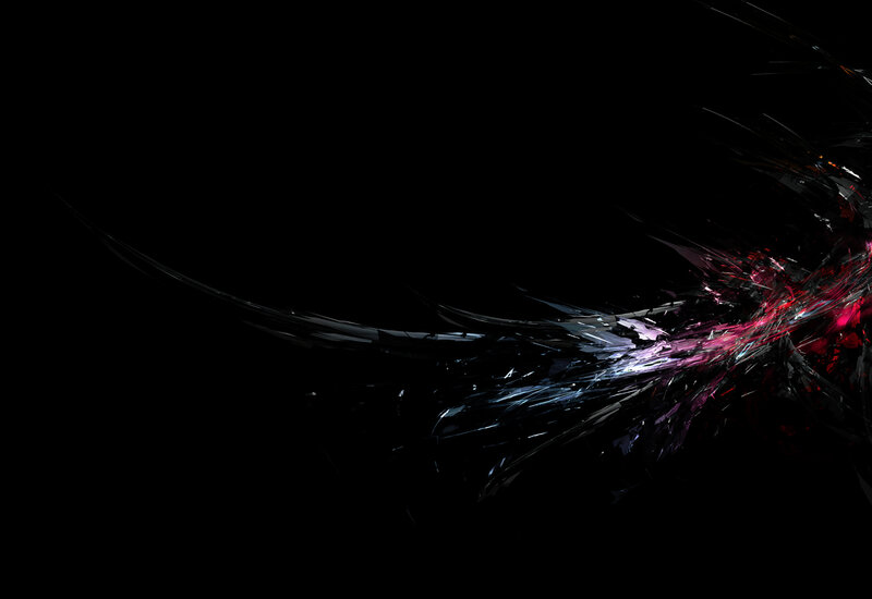 abstract digital art with red and blue light