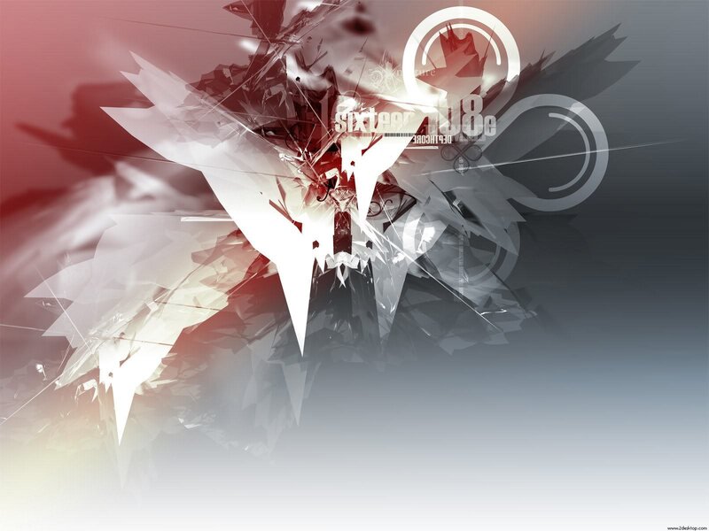 abstract digital art with text