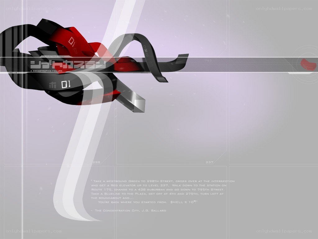 abstract digital art with text