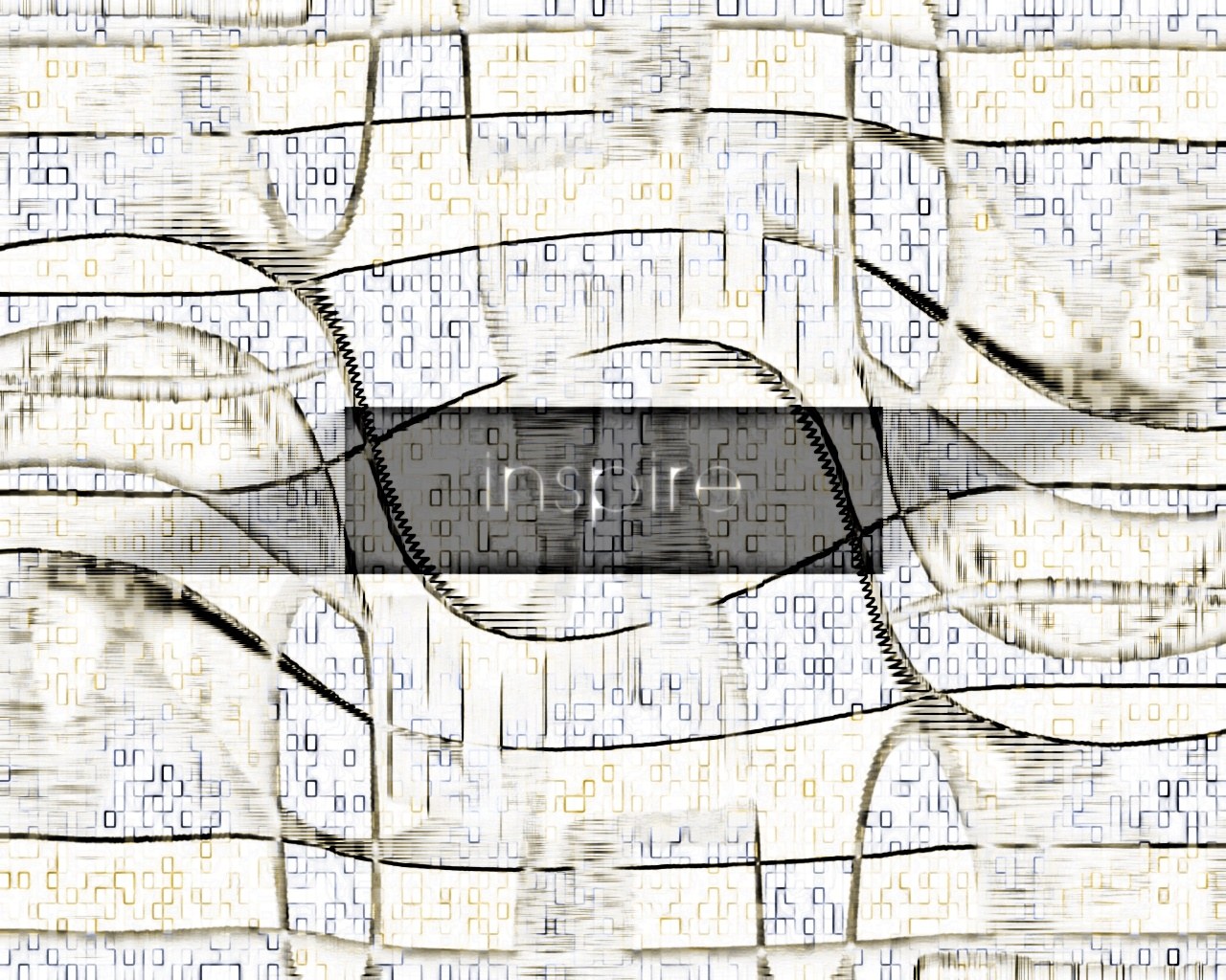 abstract digital art with text