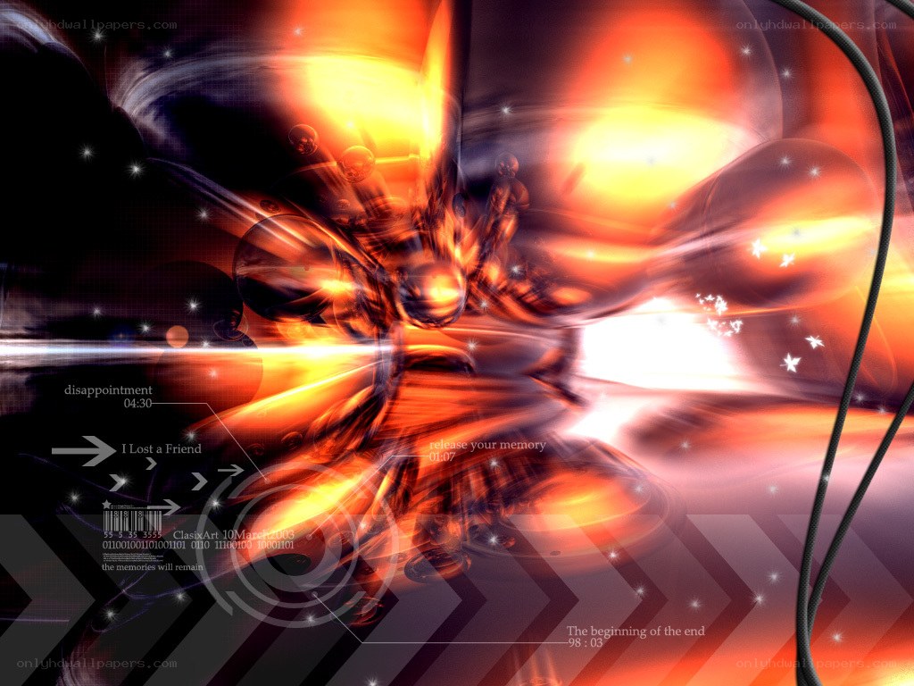 Abstract digital art with text elements