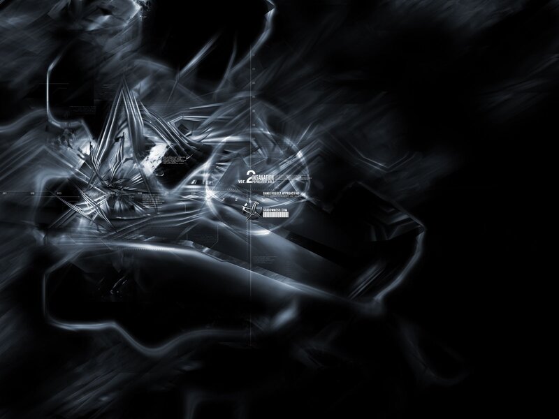 abstract digital art with text overlay
