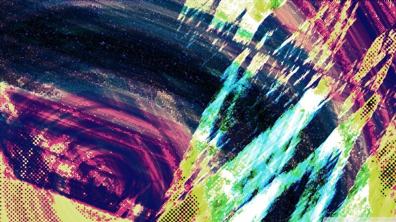 abstract digital art with vibrant colors