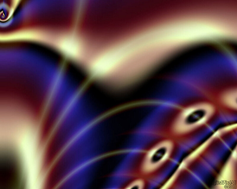 Abstract digital art with vibrant colors