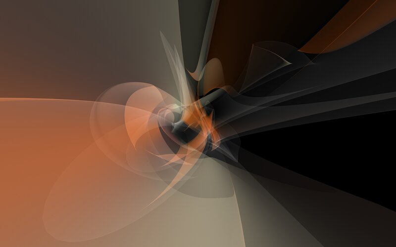 abstract digital art with warm tones