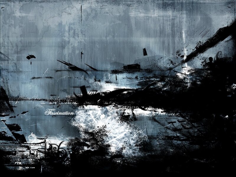 Abstract Digital Artwork — Black, Dark, Digital Art, Text