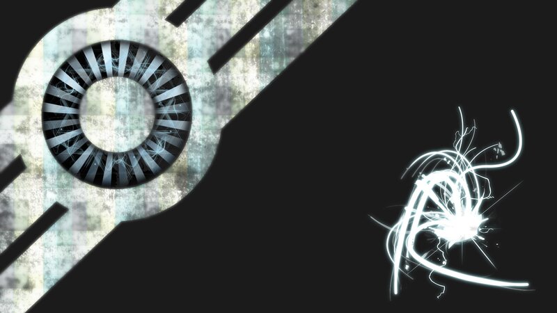 Abstract Digital Artwork — Black, Dramatic, Digital Art, Ring