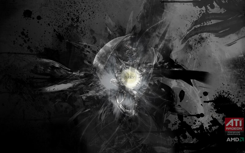Abstract Digital Artwork — Black, Dramatic