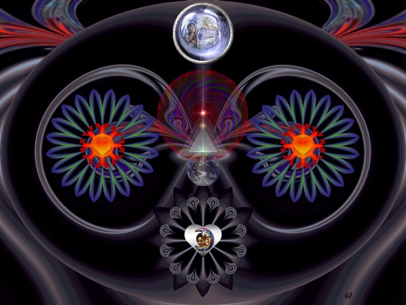 Abstract Digital Artwork — Black, Mystical, Digital Art