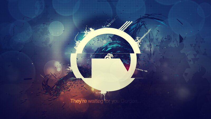 Abstract Digital Artwork — Blue, Dramatic, Digital Art, Text